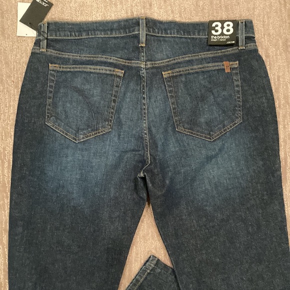 Joe’s Jeans the brixton, dark wash, Sz 38 - Picture 3 of 6